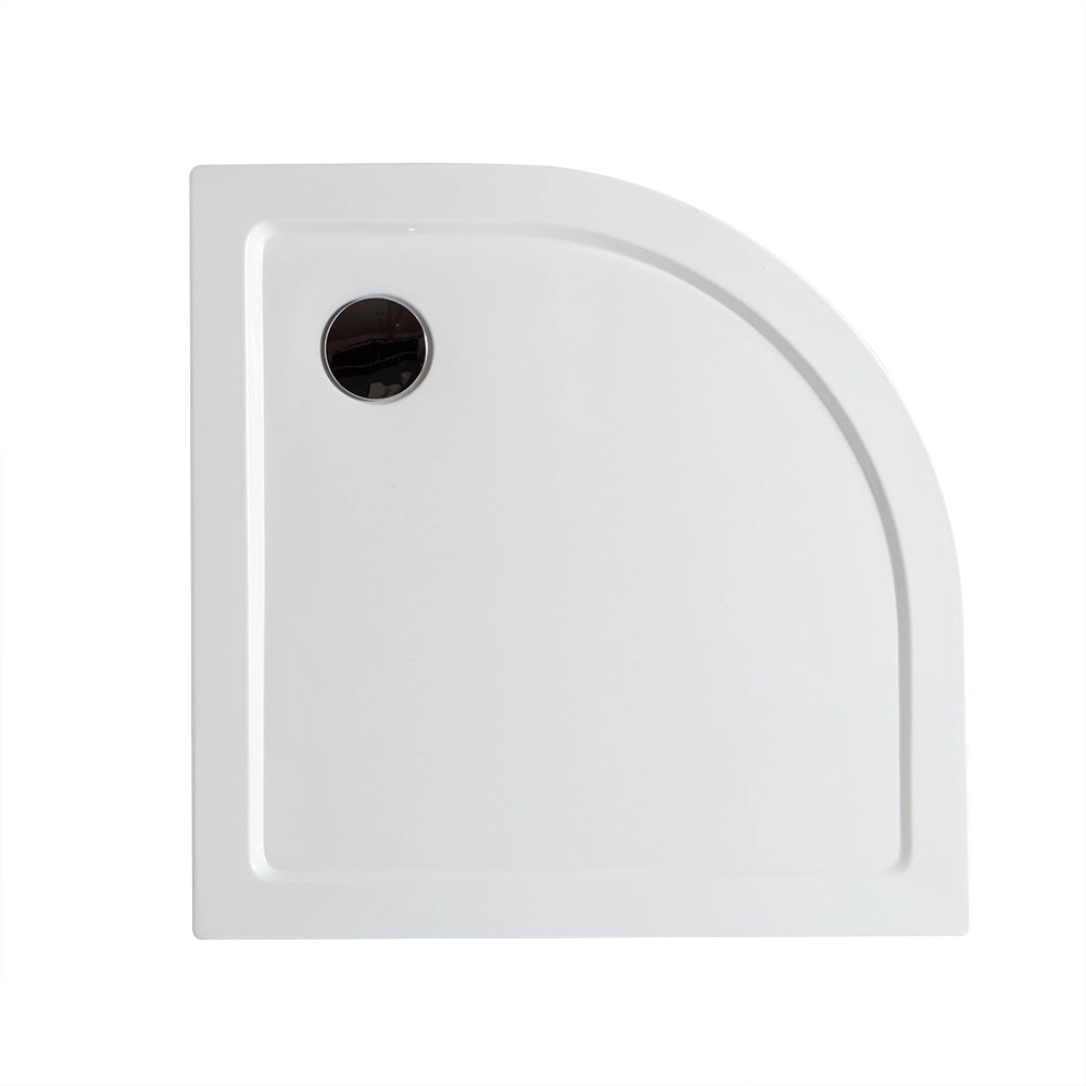 Piatto doccia semicircolare 90x90 cm acrilico