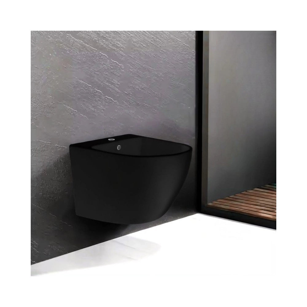 Bidet sospeso nero opaco YJ-BD08