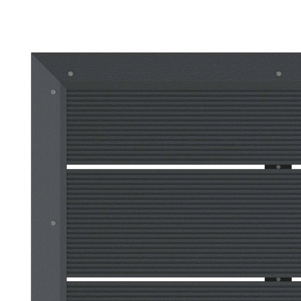 Piastra base per doccia Nero 101 x 63 x 5,5 cm WPC 42039040
