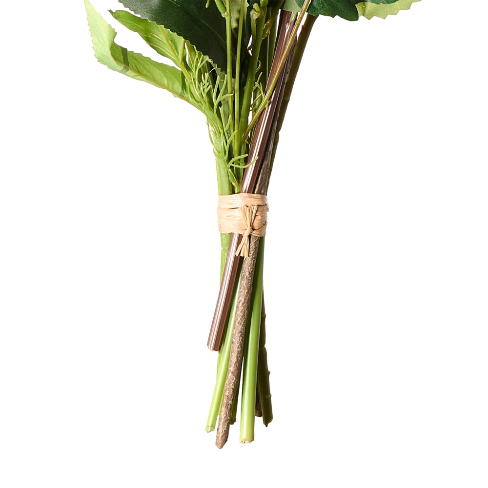 Bouquet di fiori artificiali Composizione decorativa con fiori artificiali 70 cm Decorazione da tavolo artigianale Soggiorno Sala da pranzo