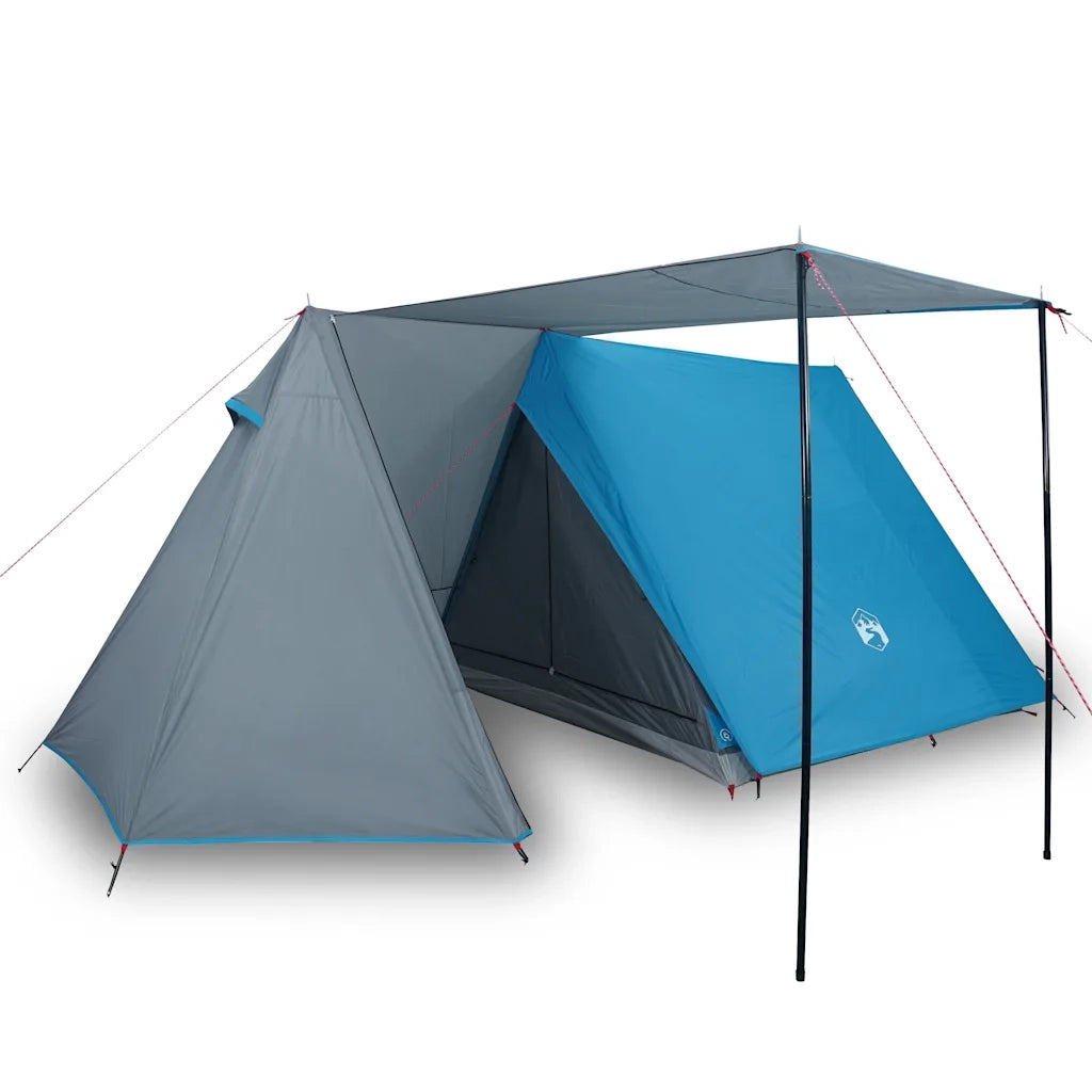 Tenda da Campeggio per 3 Persone-Tenda per Escursionismo Blu Impermeabile