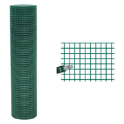 Rete elettrosaldata plastificata 100 x 25 m