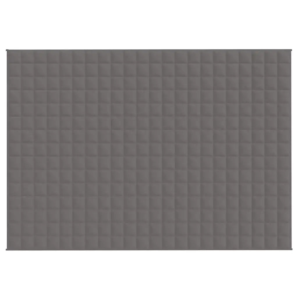 Coperta Ponderata Grigia 155x220 cm 7 kg Tessuto 350776