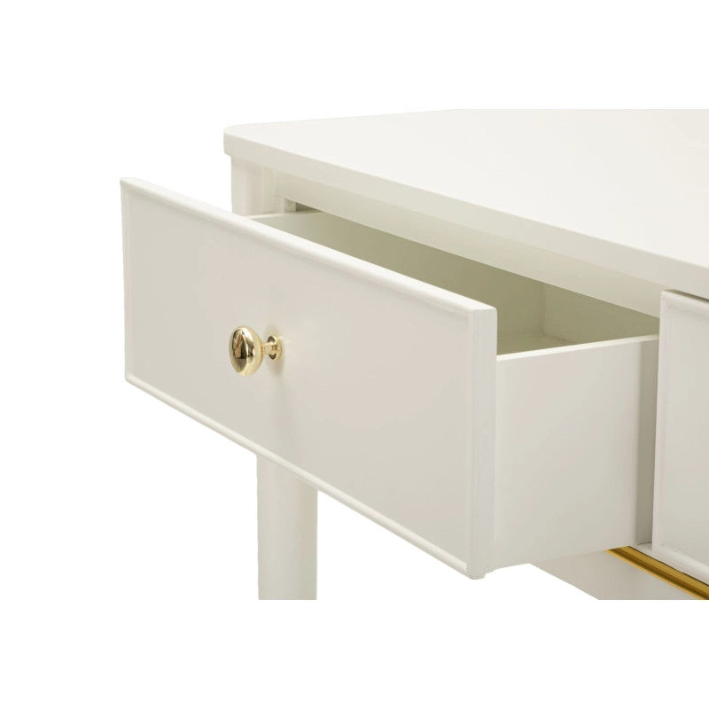 Consolle Camille Bianca cm 101x37x78