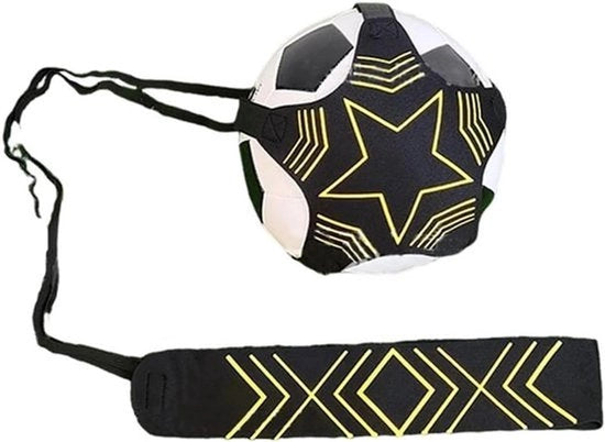 Allenatore di Pallavolo per Singolo - Accessori di Allenamento - Cintura Adattabile - Pallamano Calcio Rugby - Regalo per Ragazzi - Adatto per Palloni Dimensione 3/4/5 - Allenatore di Calcio
