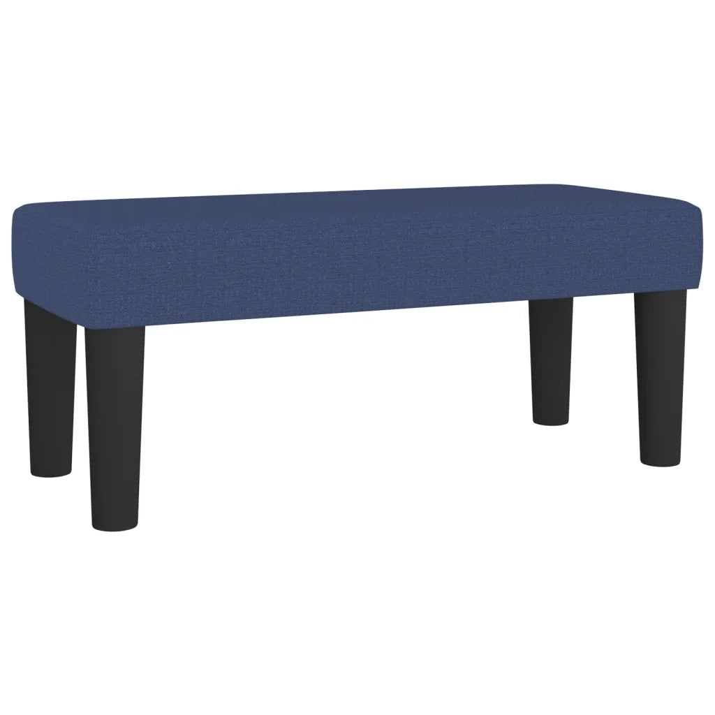 Giroletto a Molle con Materasso Blu 120x200 cm in Tessuto 3136747