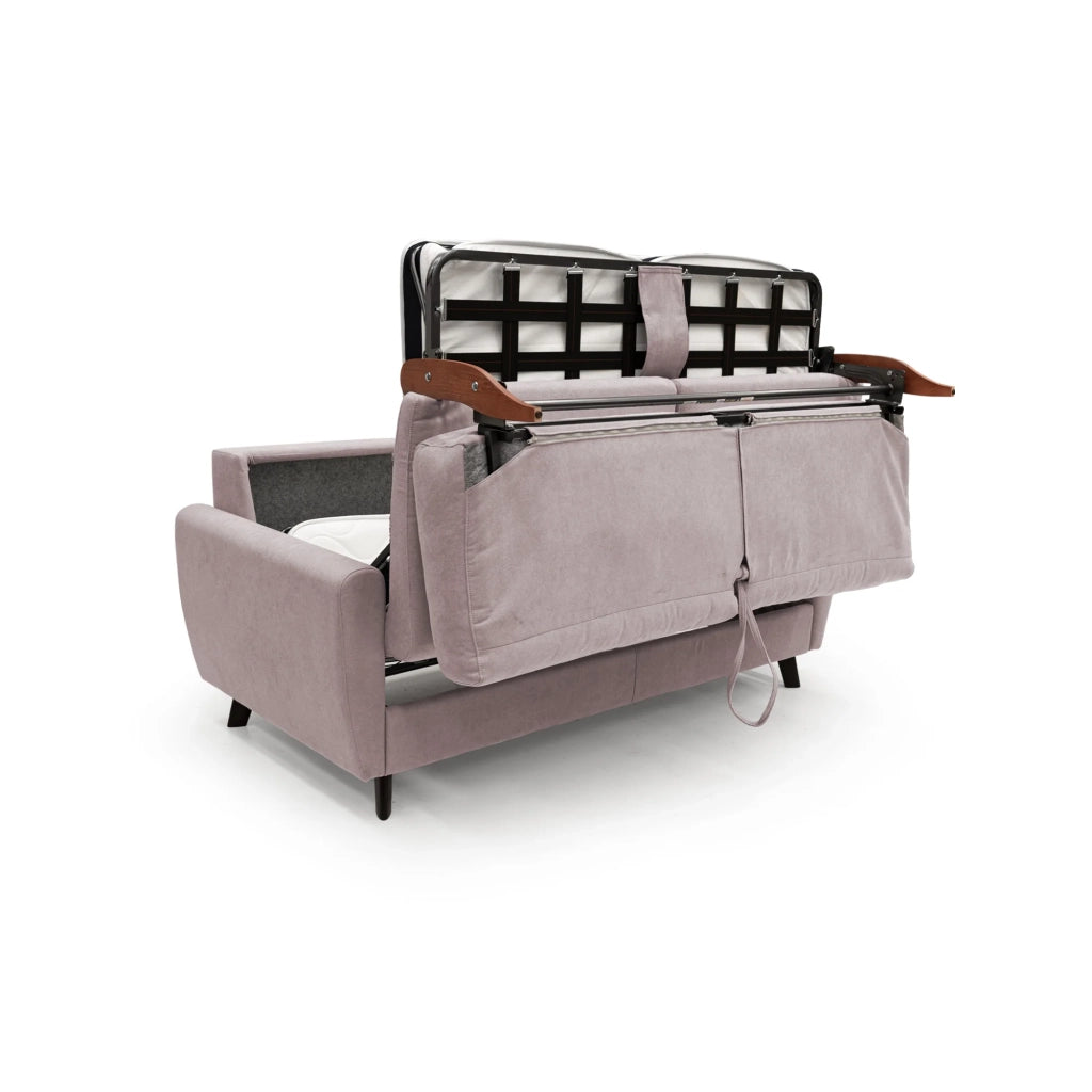 Callisto Divano letto matrimoniale 188 cm rosa