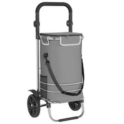 Carrello della spesa Grigio 36,5 x 46,5 x 100,5 cm CFW8290722