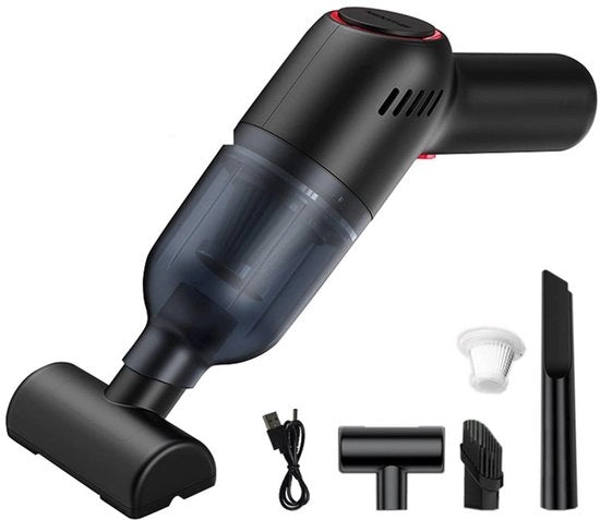 Aspiratore Multifunzionale Mini - Aspiratore Manuale - Aspiratore Multifunzionale - Accessori Multifunzionali - Aspiratore - Peli Animali - Potente Potenza di Aspirazione - Funzione Auto - Aspiratore