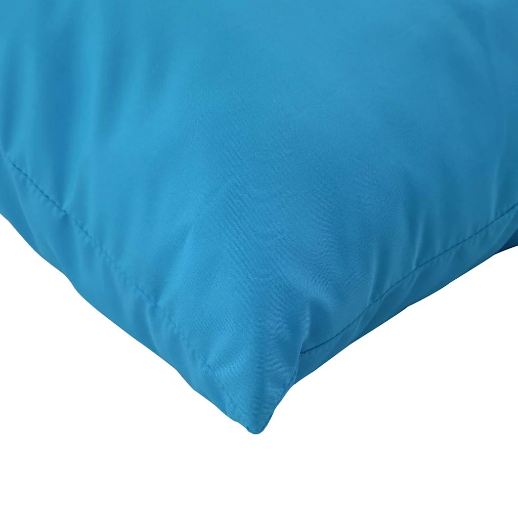 Cuscini per Pallet 2 pz | Cuscini per sedie Azzurro in Tessuto Oxford