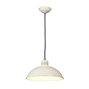 Lampada a sospensione crema Franklin E27 60W Elstead