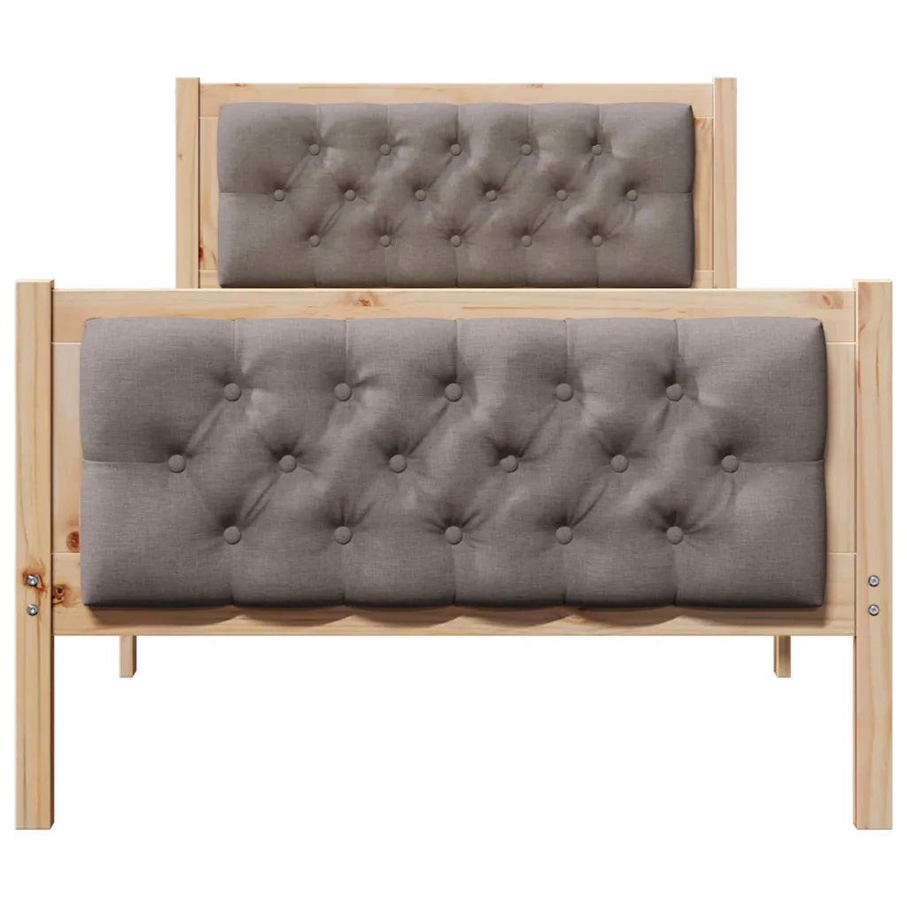 Struttura del letto Talpa 90 x 190 cm Pino massello 878437