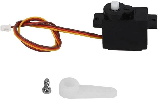 Alternativa RC Servo di Ricambio - Resistenti alle Sollecitazioni - Materiale in Plastica Resistente - Compatibile con WLtoys WL917 15 - Installazione Facile - Duraturo - Ideale per RC-Imbarcazioni - Motore Servo