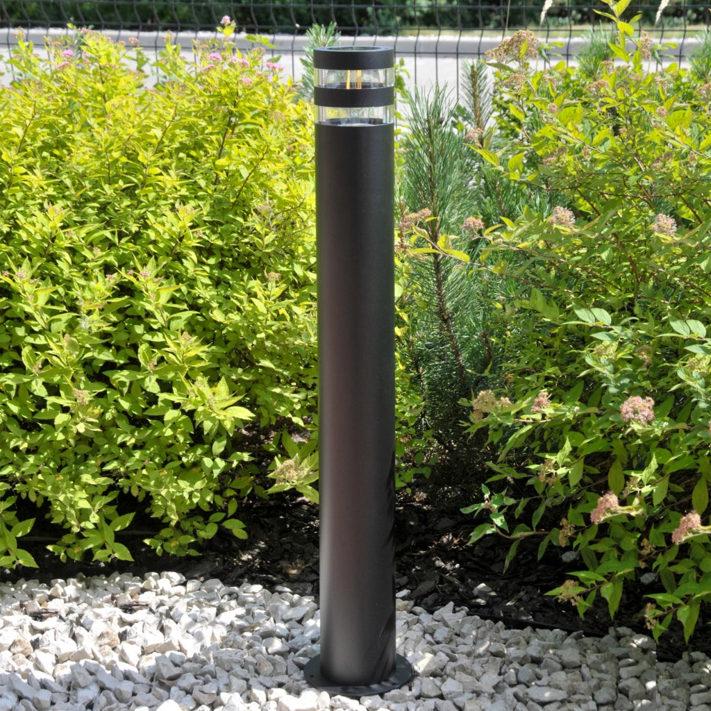 Lampada da esterno 74 cm nera E27 Rino Polux IP54