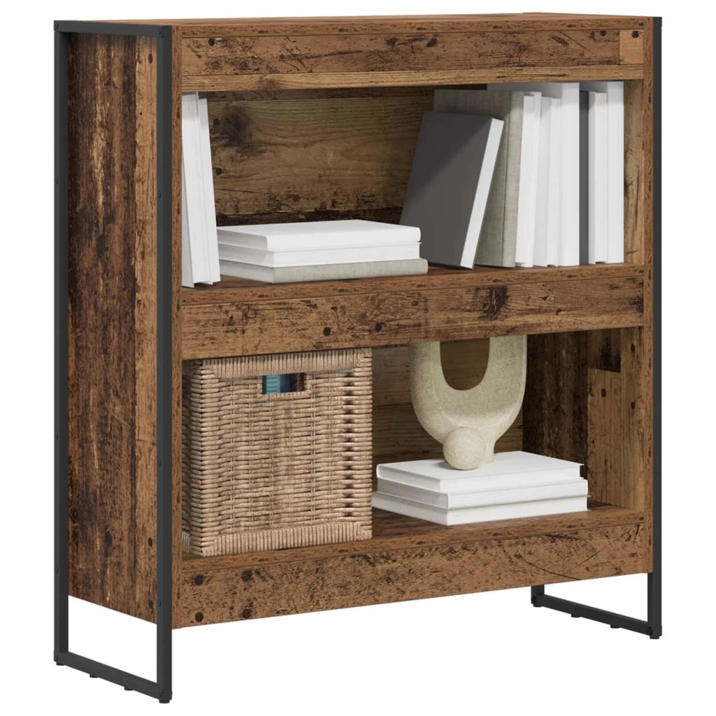 Armadio per Libri Legno vecchio 80 x 30 x 86,5 cm 886412