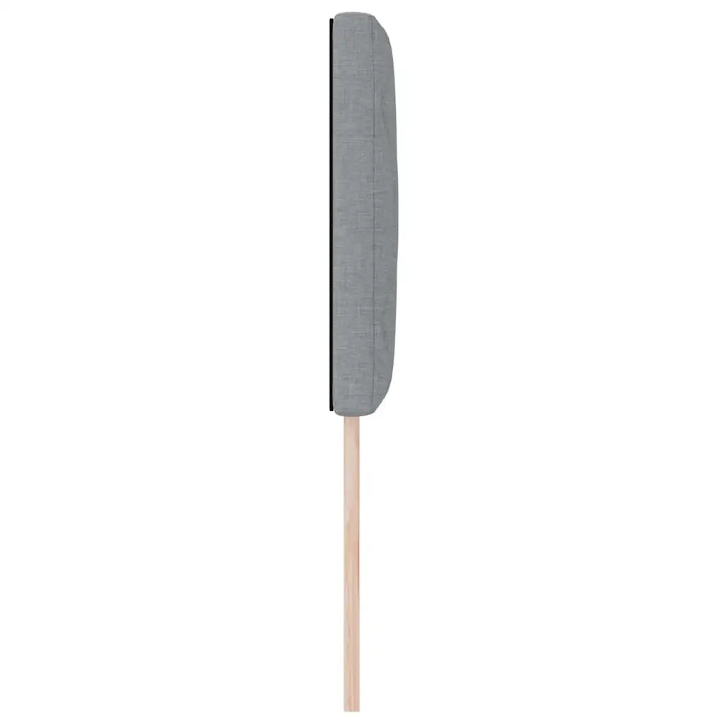 Testiera Grigio chiaro 80 cm Tessuto 42007202