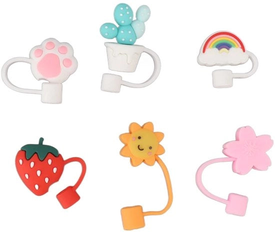 Set di coperture per gocce di pioggia in silicone, 6 pezzi, riciclabili