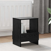 Scaffale per riviste 2 pcs Rovere Nero 35 x 30 x 45 cm 890971