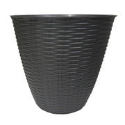 BAMA PORTAVASO PAGLIA 14CM ANTRACITE