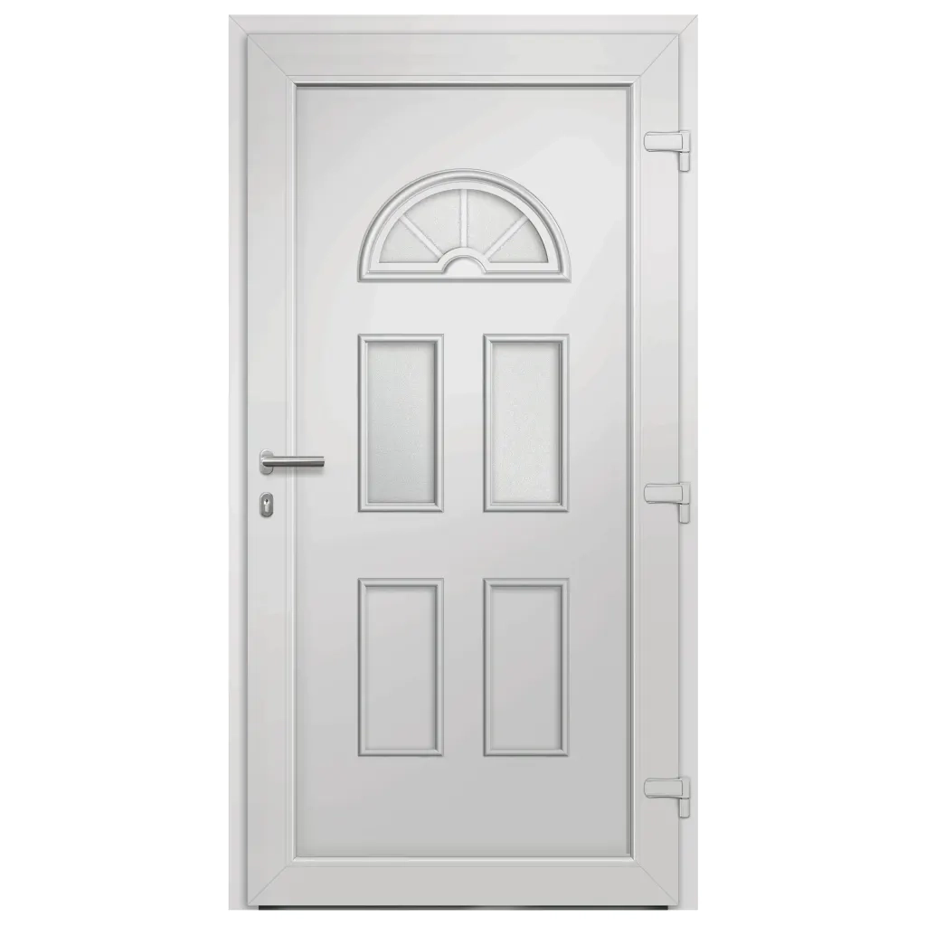 Porta di Ingresso Bianca 110x210 cm 279258