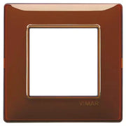 VIMAR PLANA - PLACCA 2M REFLEX TABACCO