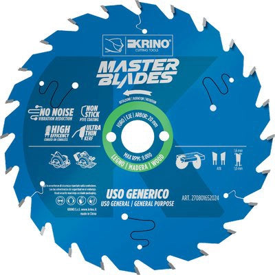 LAMA CIRCOLARE X LEGNO MASTER BLADES KRINO - MM 300X30 DENTI 48
