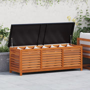 Cassapanca da Giardino 150x50x55 cm in Massello di Eucalipto 47286
