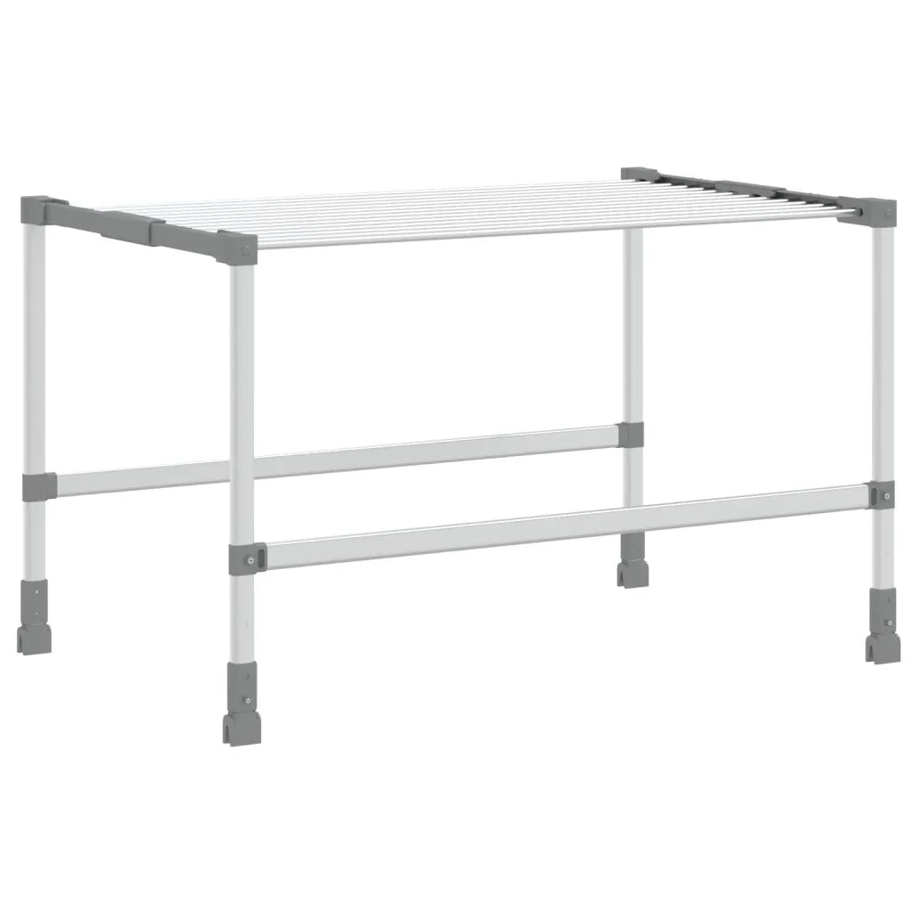 Stendibiancheria 83x(50-55)x(40-85) cm in Alluminio 154601