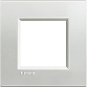 Living Light - Placca quadra 2P Argento - LNA4802AG