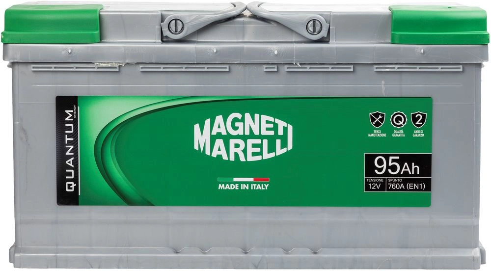 Magneti Marelli Batteria per auto 95AH 12V 760A EN1 per cassetta L5