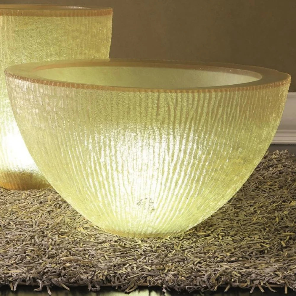 Vaso decorativo luminoso da interno GlowPot con luce integrata design moderno | Duzzle