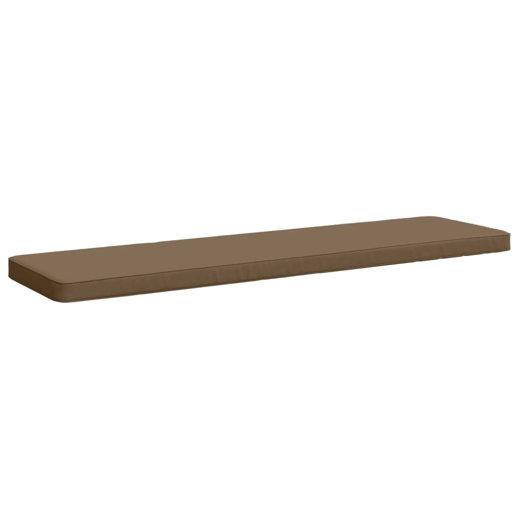 Cuscino per Panchina a 1 Pezzo VUGHT 100% Poliestere Tortora 951404