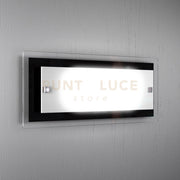 TRAY APPLIQUE GRANDE 2 LUCI NERA 1087-AG-NE