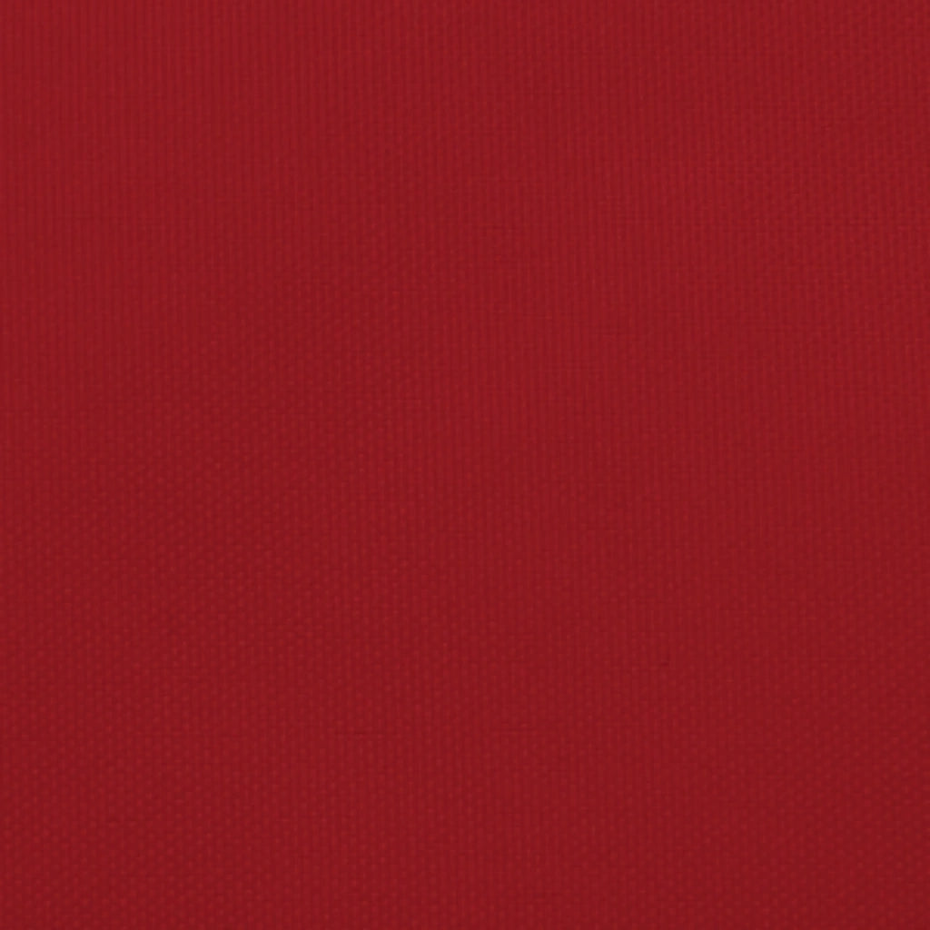 Parasole a Vela Oxford Rettangolare 3x4,5 m Rosso 135651