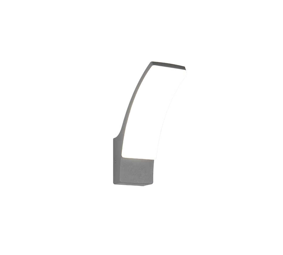 Applique da esterno LED, alluminio, antracite, H 23 cm, Beja