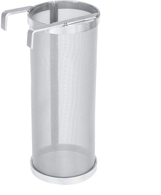 Filtro a Maglia Premium - 300 Micron - 10 x 25,5 cm - Inox - Durevole e Resistentente alla Corrosione