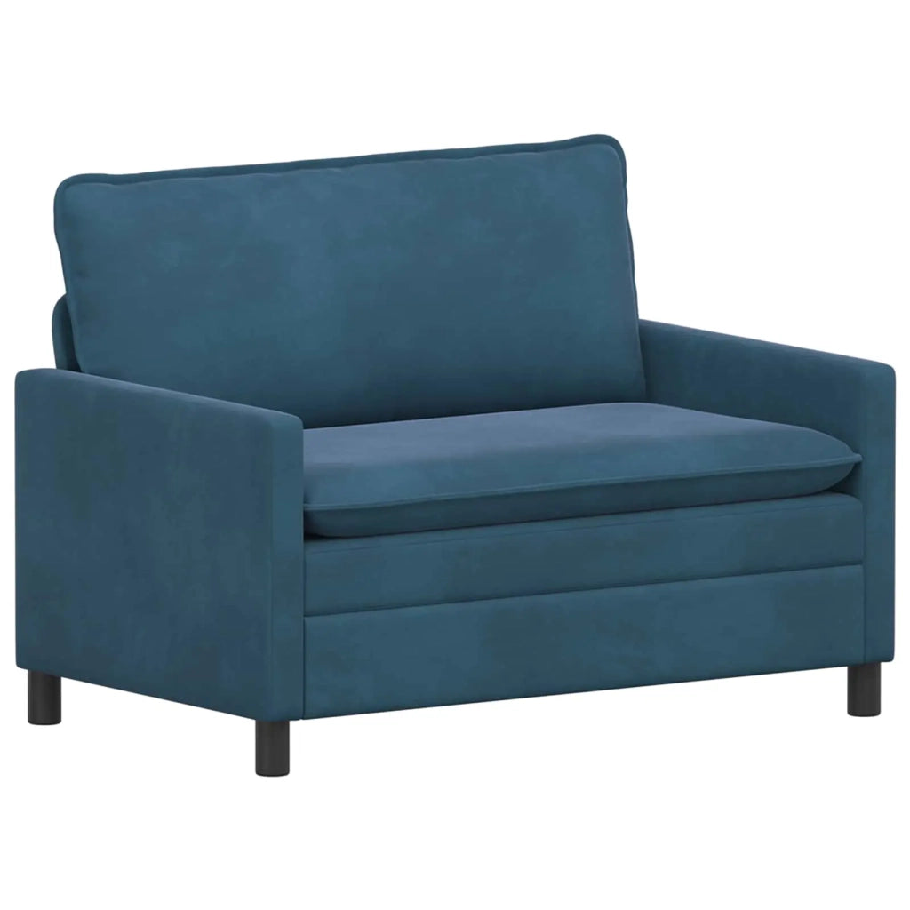 Set di divani 2 pcs Blu Velluto 3417135