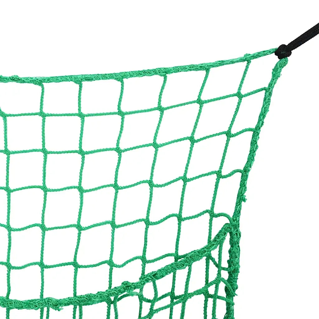Reti da Fieno 2pz Rettangolari Verdi 200x120 cm in PP