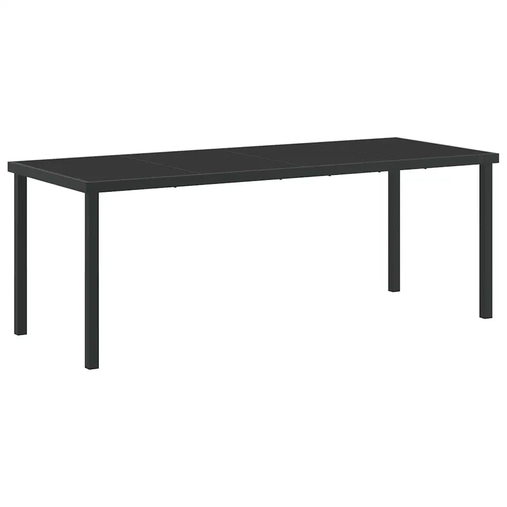Set da Pranzo per Giardino 9 pcs Marrone polyrattan 3381050