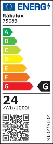 Plafoniera esterna LED 24W rotonda marrone Rabalux Lautrec