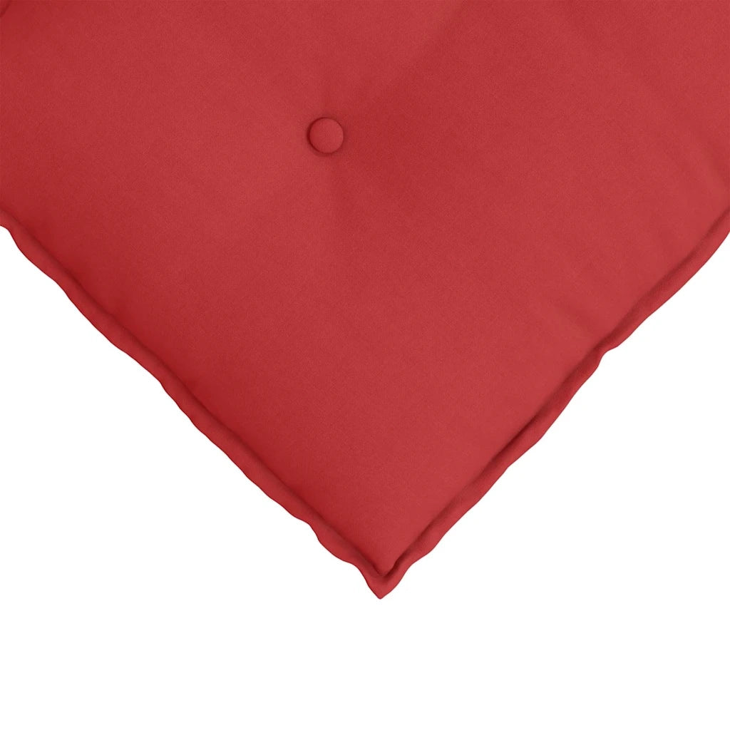 Cuscino per Schiena Rosso 100 x 19 x 50 cm Tessuto 42014756