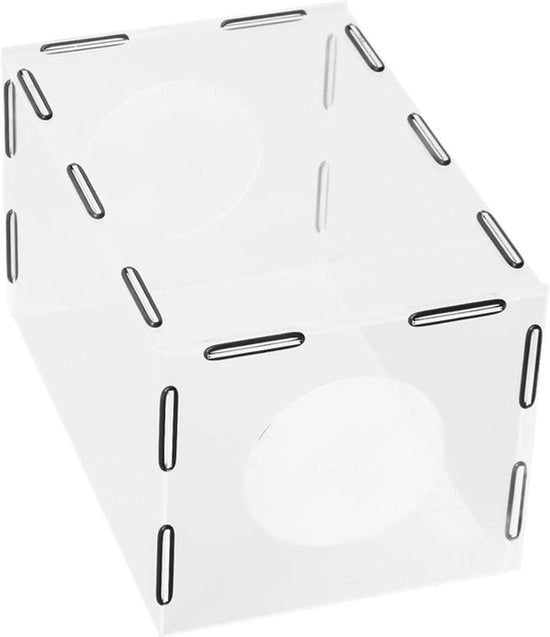 Macchina per pulire tavoli - Pulizia - Scuotimento - Box di spazzola - Acrilico - Cinghia in gomma - Box di spazzola per mano - Adatto per pulire - Translucido - Facile da installare - 2 fori - Molto trasparente - Adatto per - Colore o modello