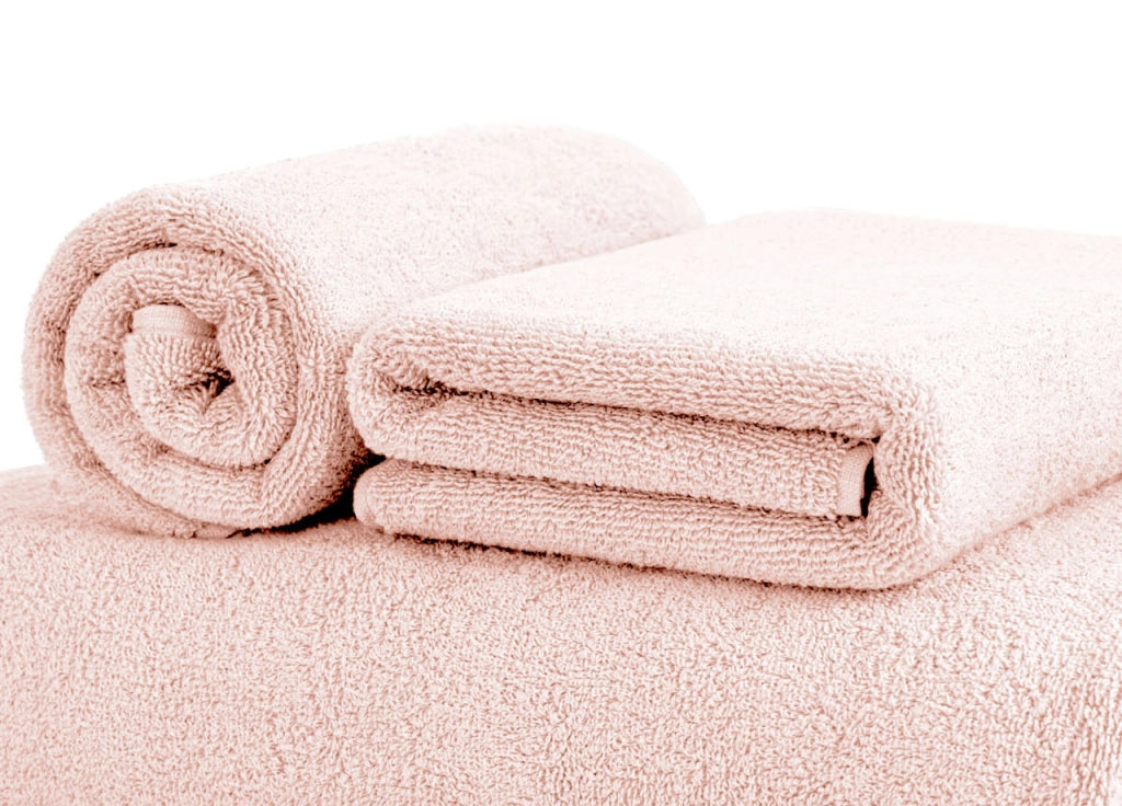 Asciugamani Salvietta Bagno In Morbida Spugna Modello Sophie Colore Rosa - Ospite - Rosa