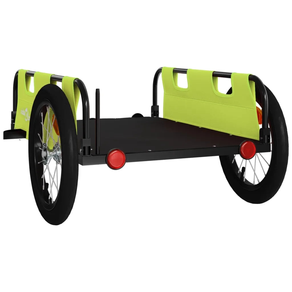 Rimorchio da Bici Verde Oxford e Ferro 94193