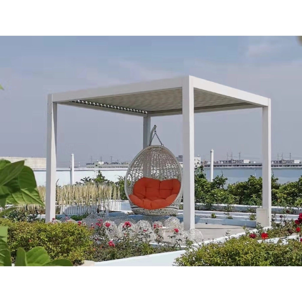 Pergola Bioclimatica 4x3x2,5 m Bianco
