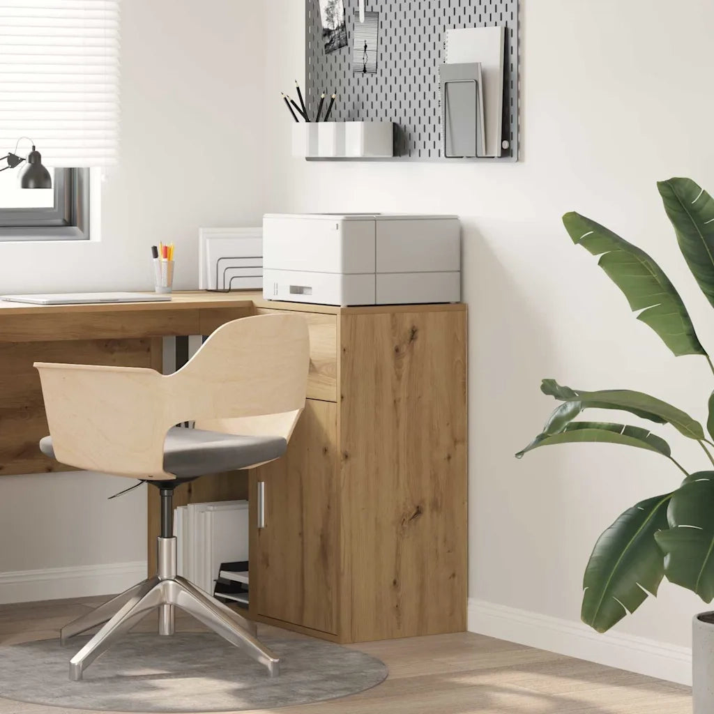 Credenza con cassetto Rovere artigianale 38 x 34 x 75 cm 869553