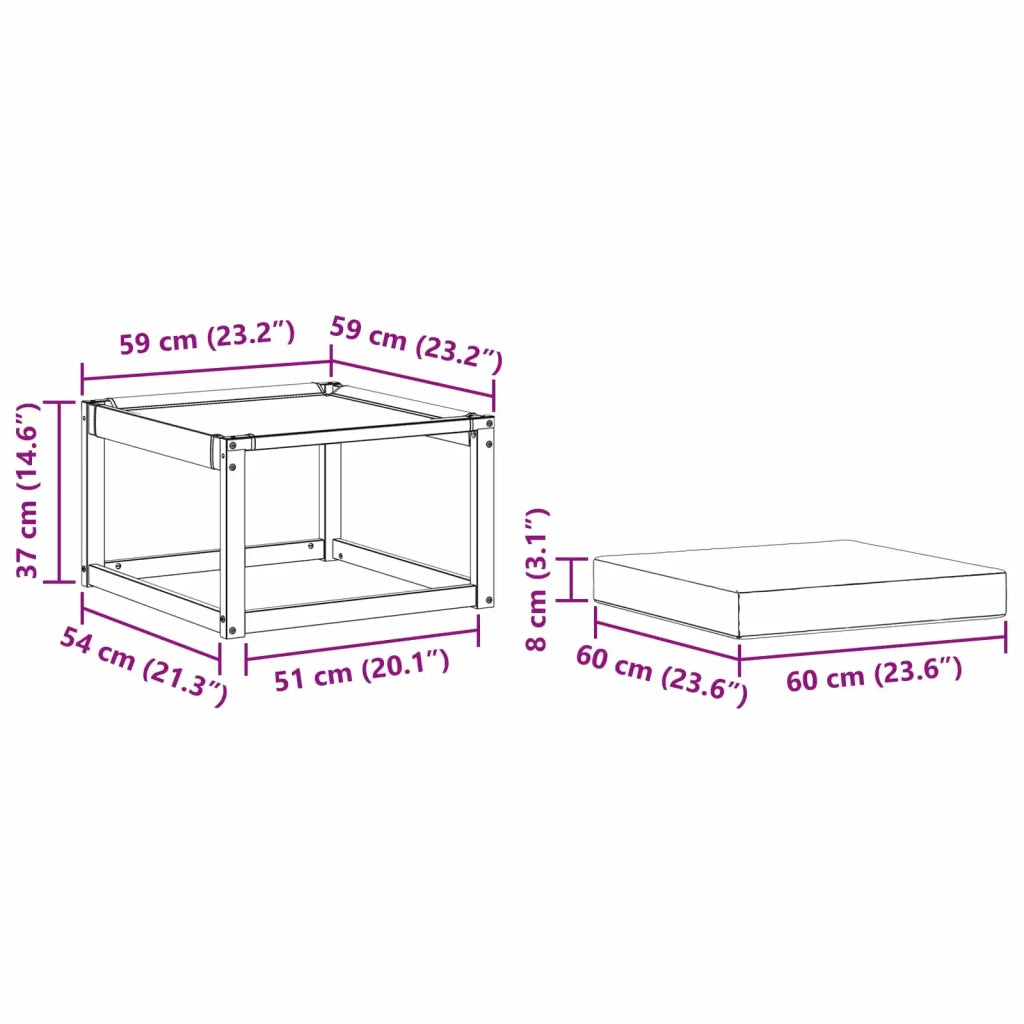 Poggiapiedi da Esterno CFW2235540