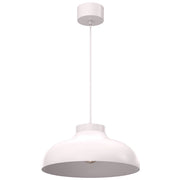 Lampada sospesa Basca industriale 1xE27 beige Luminex