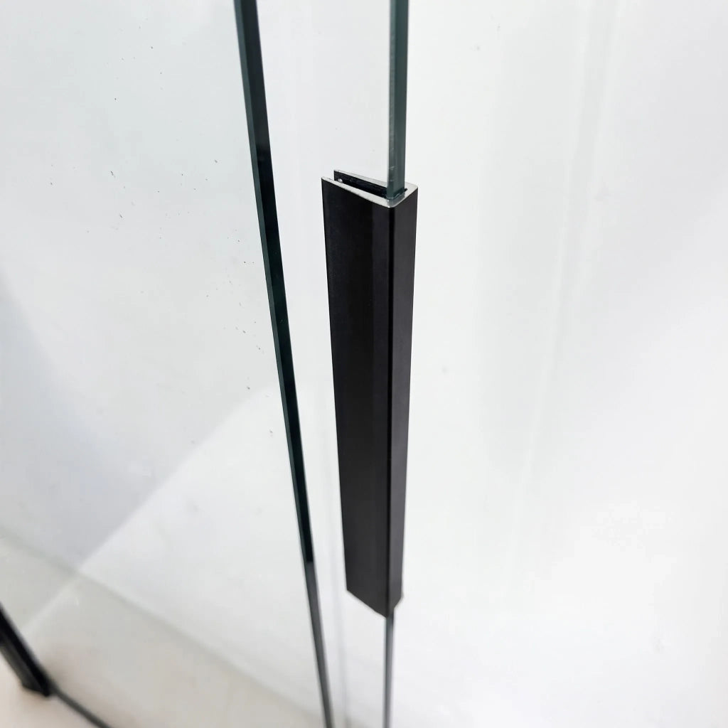 Paravento Vasca Scorrevole Rea Dario Black 120