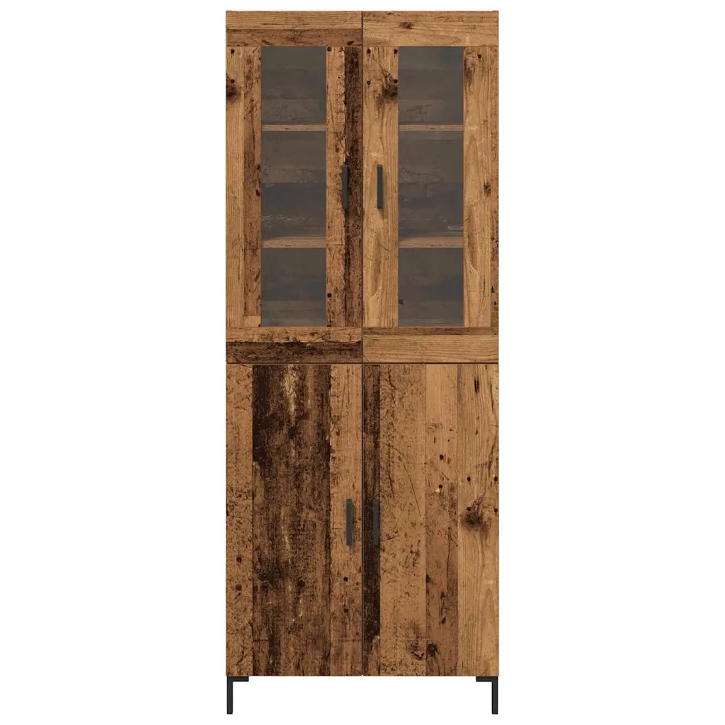 Credenza 2 pcs Legno vecchio 69,5 x 34 x 180 cm 3334349
